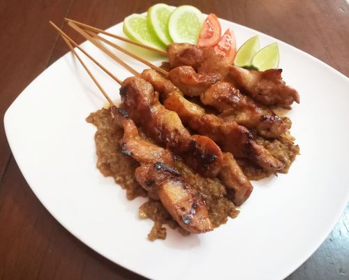 Chicken Satay with Peanut Sauce | Wondercook